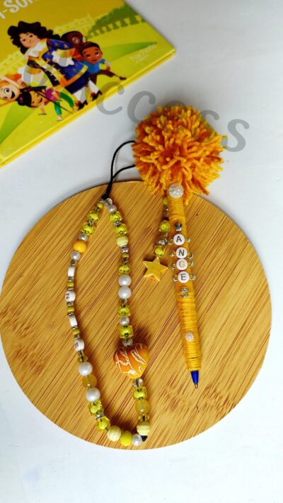 Parure Tech & Plume : Rayon de Soleil
