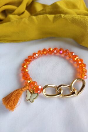bracelet en perle de cristal